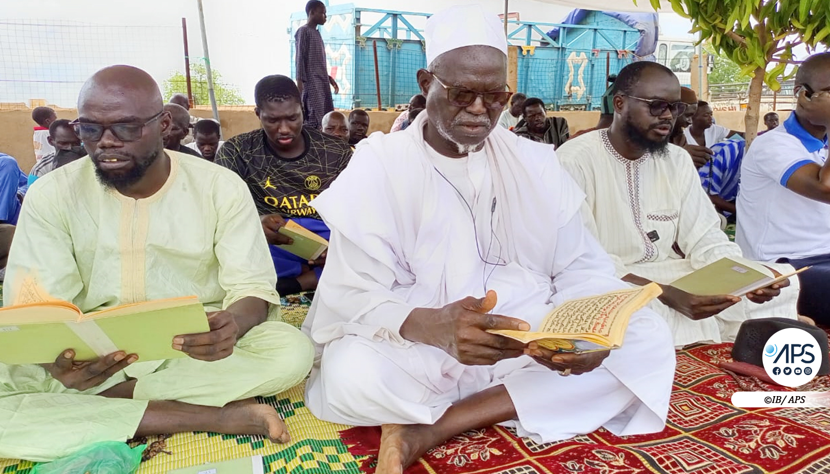 (2) Photos : La communauté mouride de Ourossogui offre des repas gratuits lors d