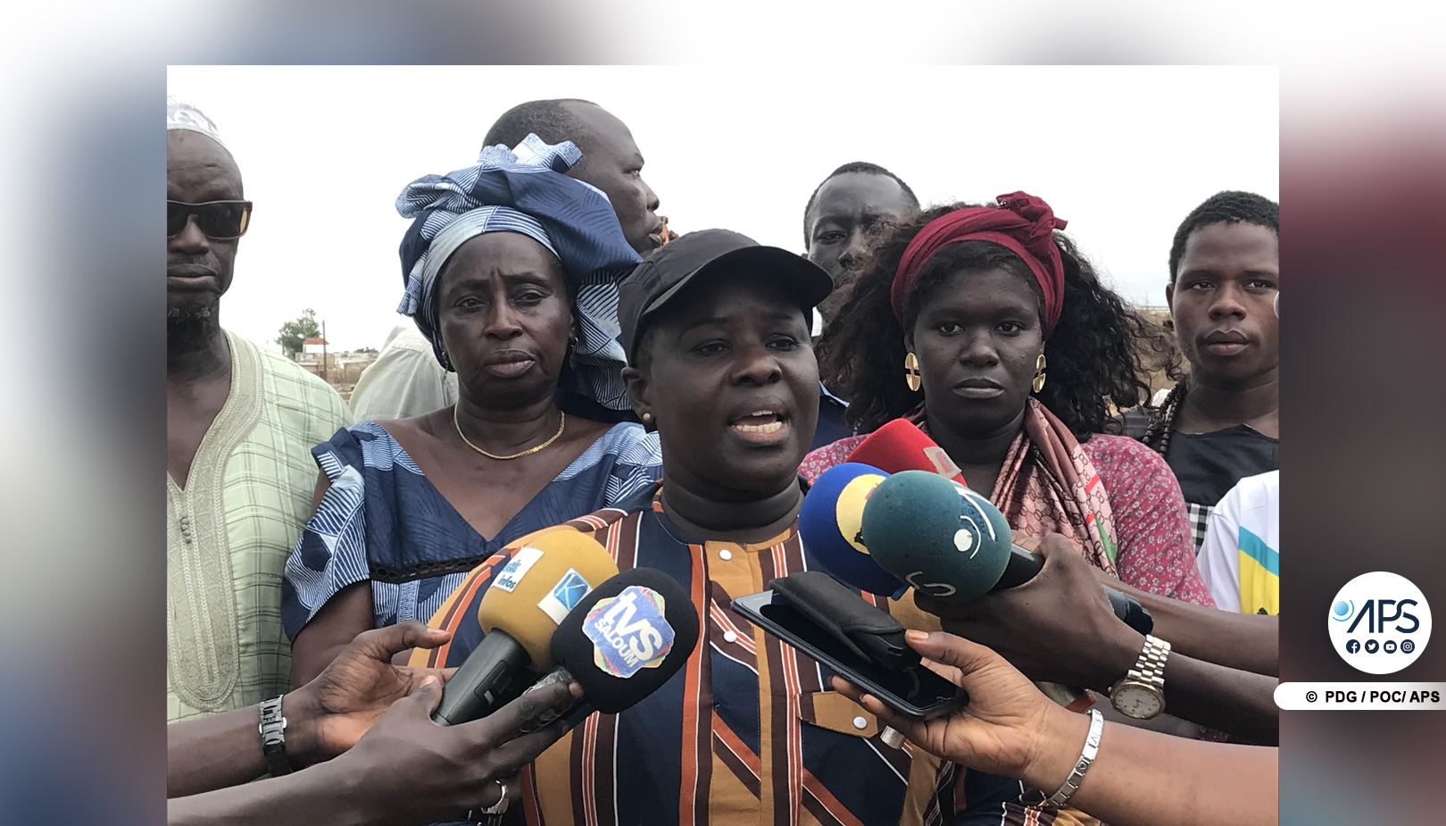 (2) Photos : Lancement des travaux de curage des canaux à ciel ouvert à Kaolack