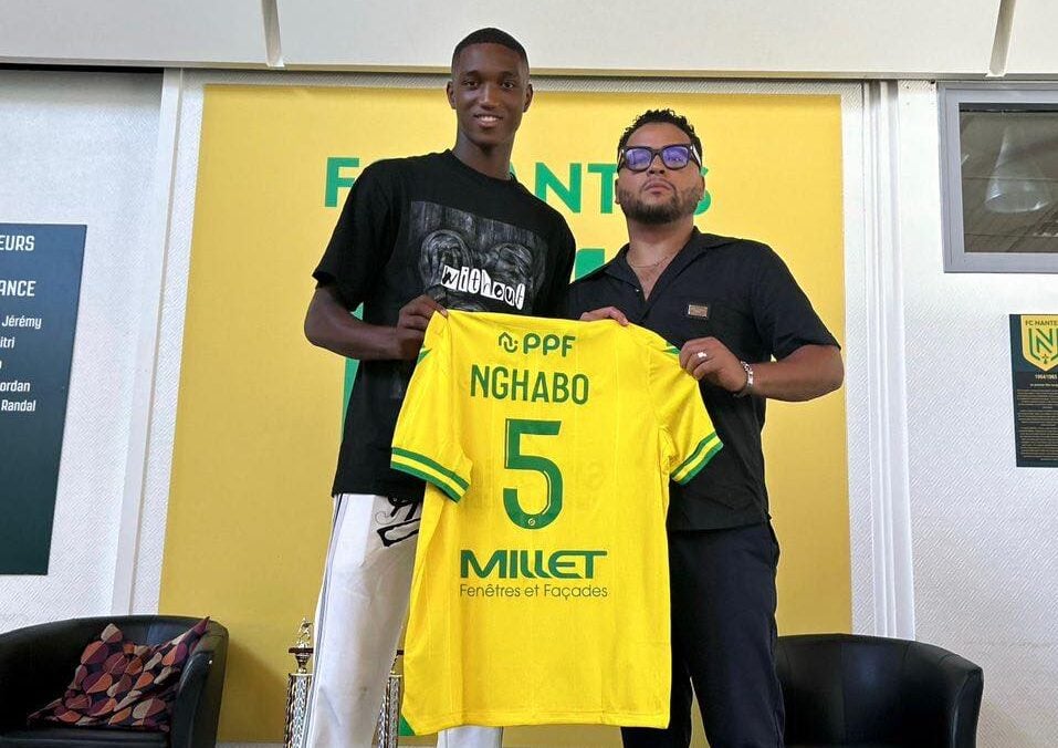 (2) Photos : Paul Chérifo Nghabo de Be sport Academy prêté au FC Nantes