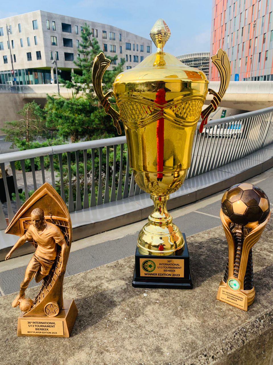 (3) Photos : Be sport Academy, première équipe africaine à remporter le 36e tournoi international de Bierbeek
