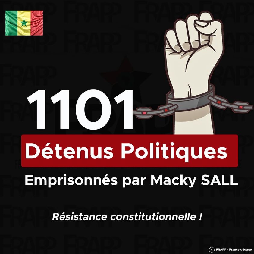 « 1101 détenus politiques »: Protestation à la direction de l’administration pénitentiaire, ce mercredi 30 août