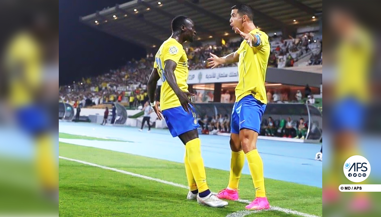 Al Nassr obtient sa première victoire de la saison grâce à un doublé de Mané et un triplé de Ronaldo