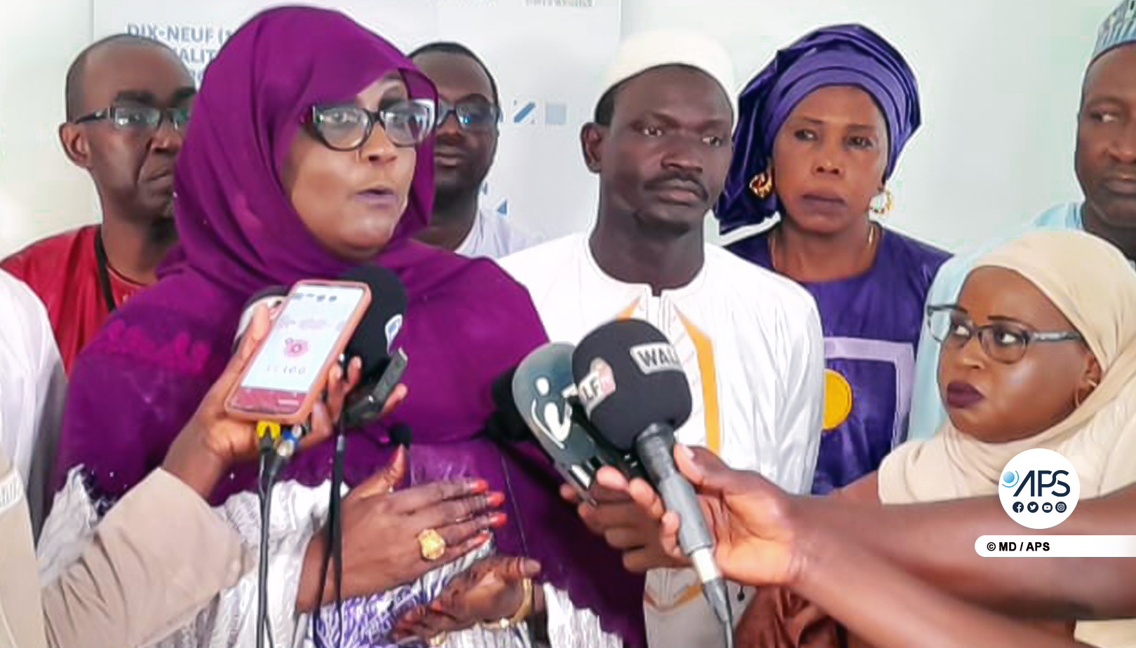 Annette Seck, ministre des Sénégalais de l’extérieur, arrive à Praia pour une visite officielle