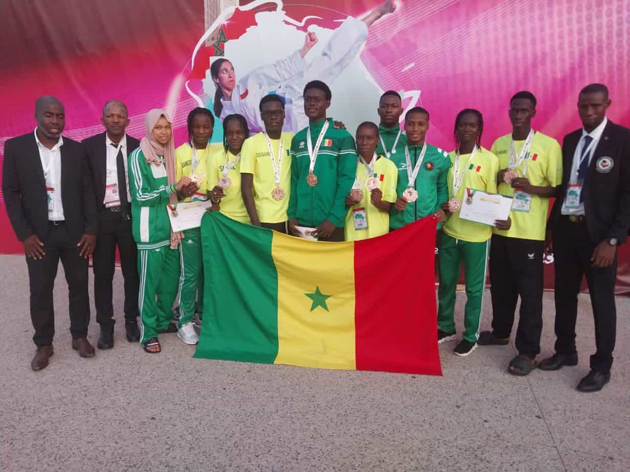 Clôture de la 22e édition des Championnats d’Afrique de Karaté: Le Sénégal remporte 8 médailles