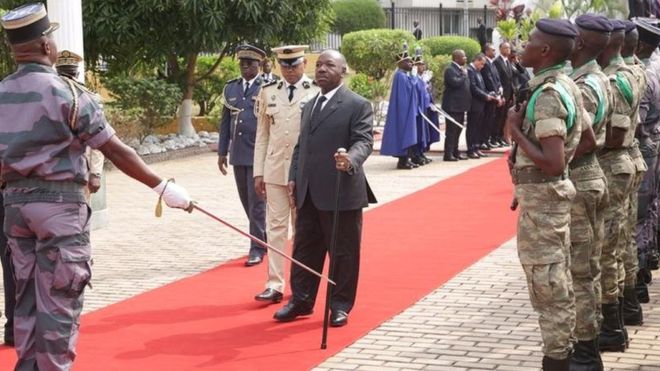 Coup d’État au Gabon : Des militaires annoncent l’annulation des élections et la dissolution des institutions