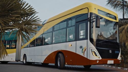 Démarrage des essais statiques du Bus rapide de transit à Dakar