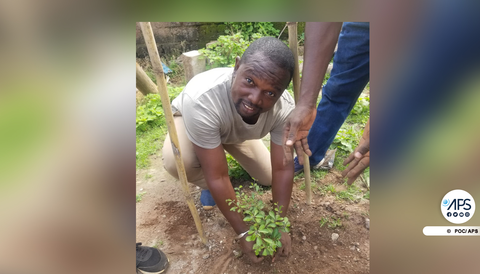 Des jeunes volontaires luttent contre le changement climatique par le reboisement à Kédougou