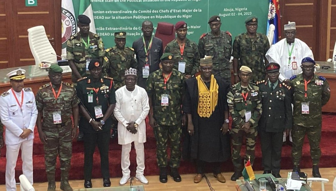 Niger : « Le jour de l’intervention militaire a été fixé », (Commissaire Cedeao)