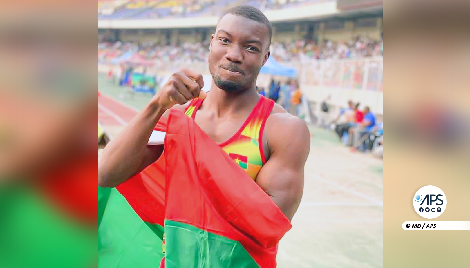 Hugues Fabrice Zango décroche l’or au triple saut aux Championnats du monde d’athlétisme