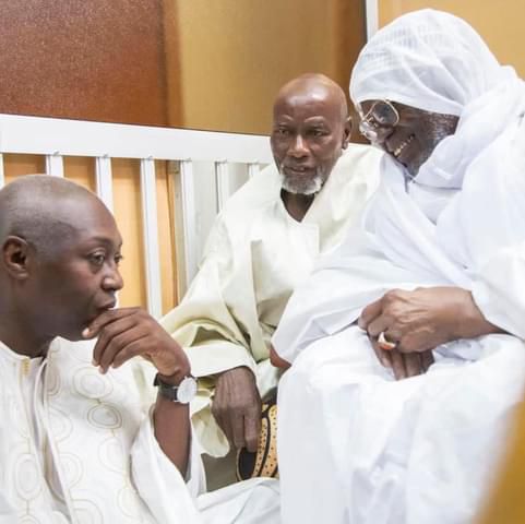 Touba: Reçu par Serigne Mountakha, Mamadou Lamine Diallo dénonce la situation de Ousmane Sonko