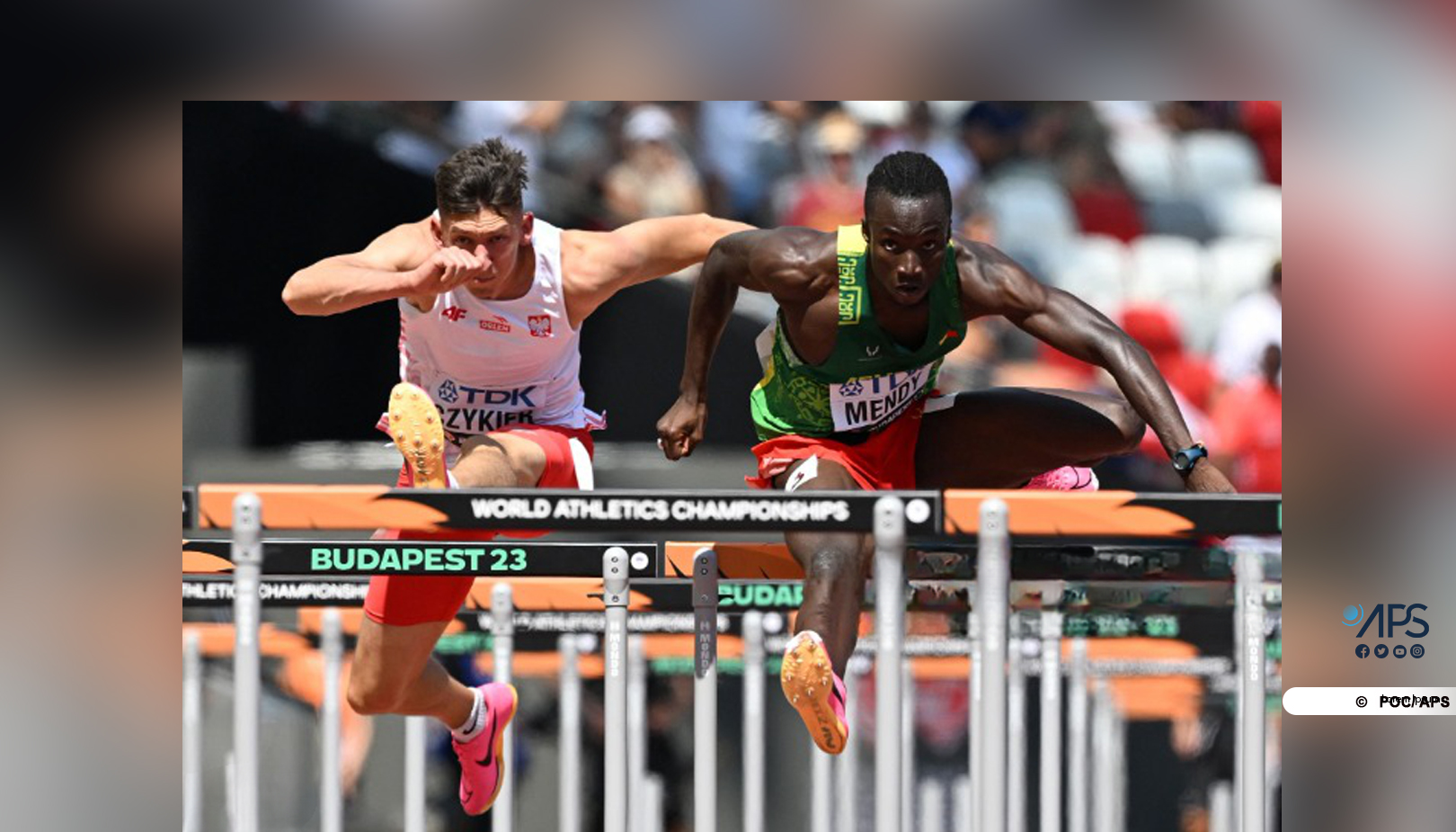 Le hurdler sénégalais Louis François Mendy se qualifie pour la demi-finale des championnats du monde d’athlétisme