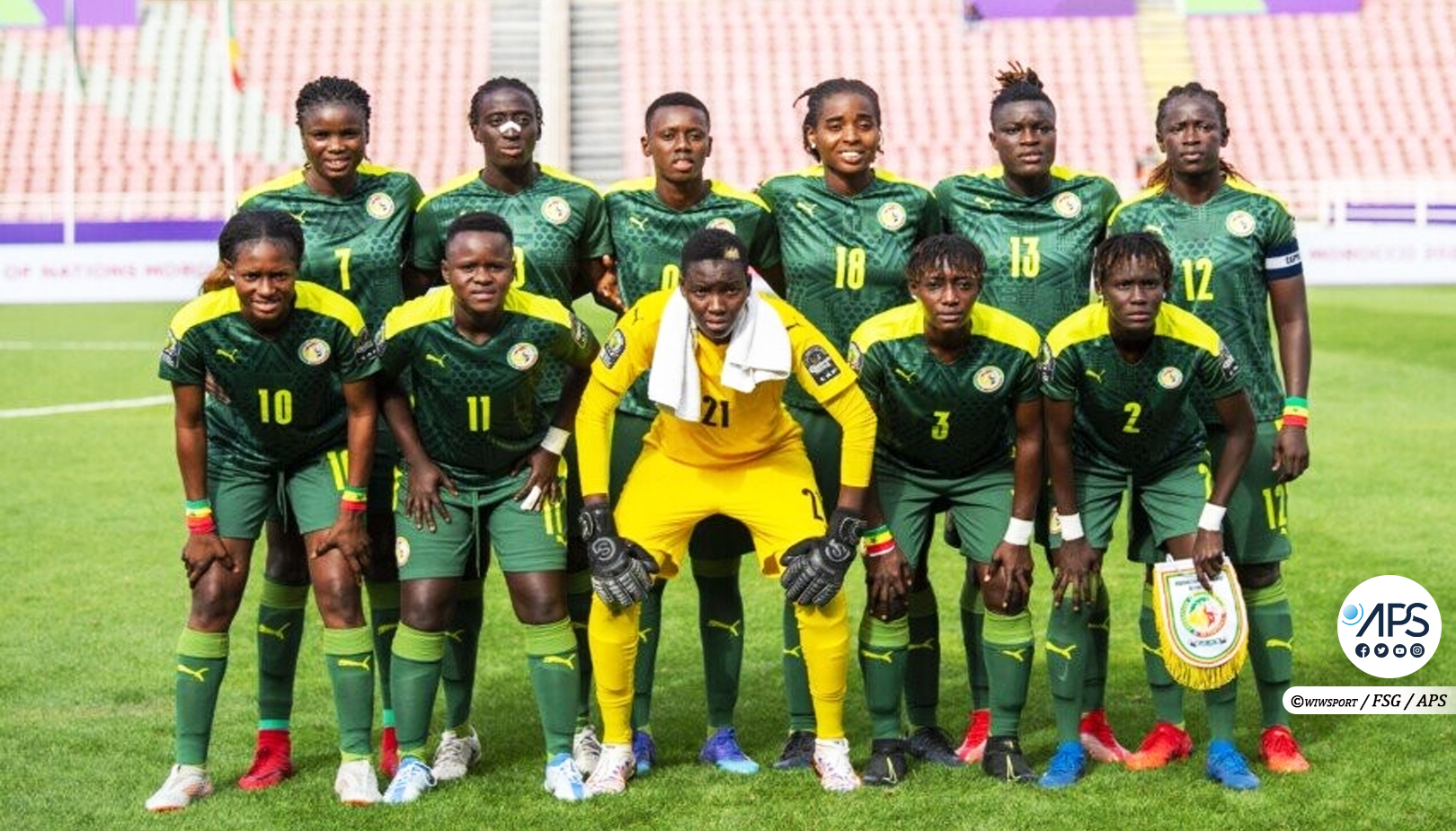 L’équipe féminine de football du Sénégal gagne une place dans le classement FIFA