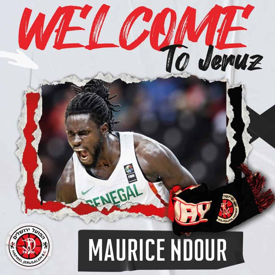Maurice Ndour, du soleil levant au pays du lait et du miel : Nouveau défi en Ligue Israélienne de Basketball