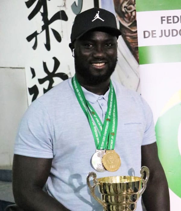 Mbagnick Ndiaye, double champion d’Afrique de judo, sacré champion du Sénégal avec le Duc en Hommes et Dames en équipe mixte
