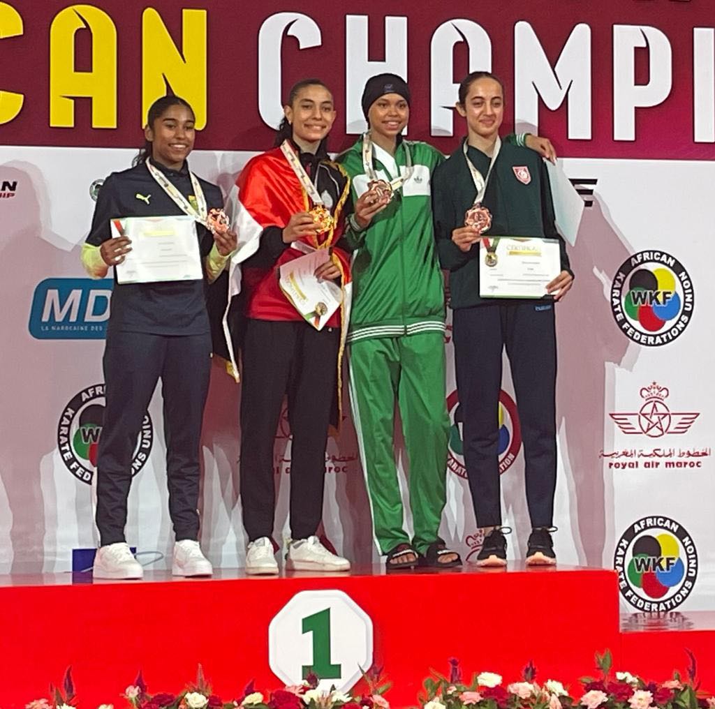 Photo : Championnats d’Afrique de Karaté : Deux médailles de bronze pour le Sénégal
