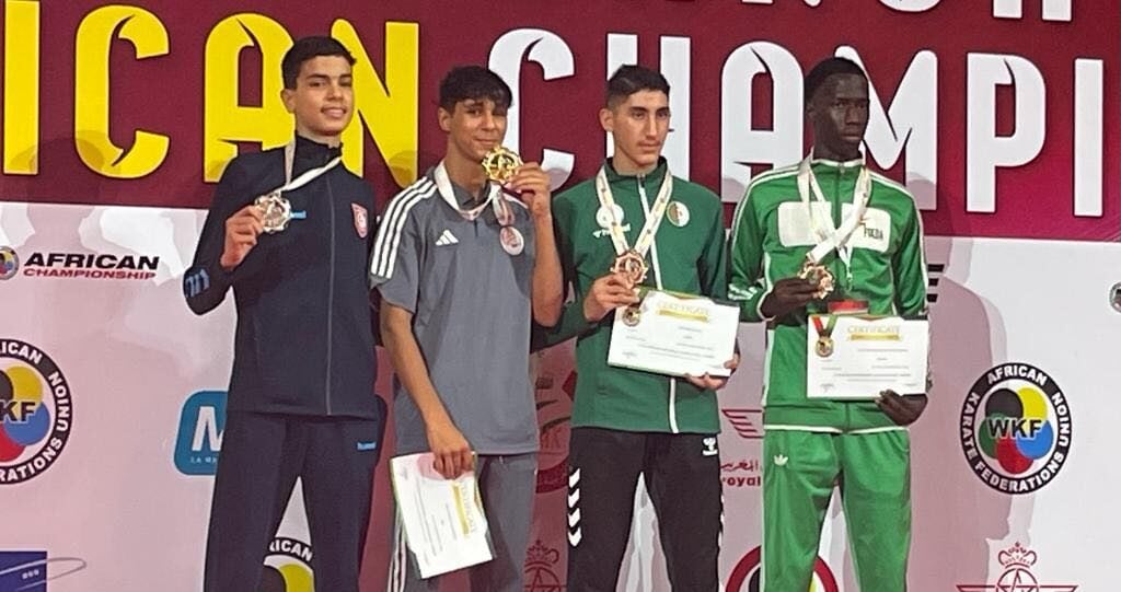 Photo : Championnats d’Afrique de Karaté : Deux médailles de bronze pour le Sénégal