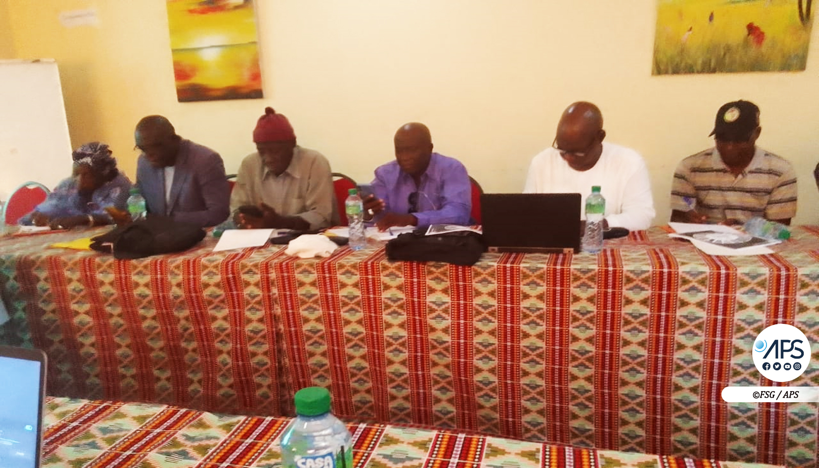 Photo: La cartographie des organisations de développement durable au Sénégal menée par le CONGAD