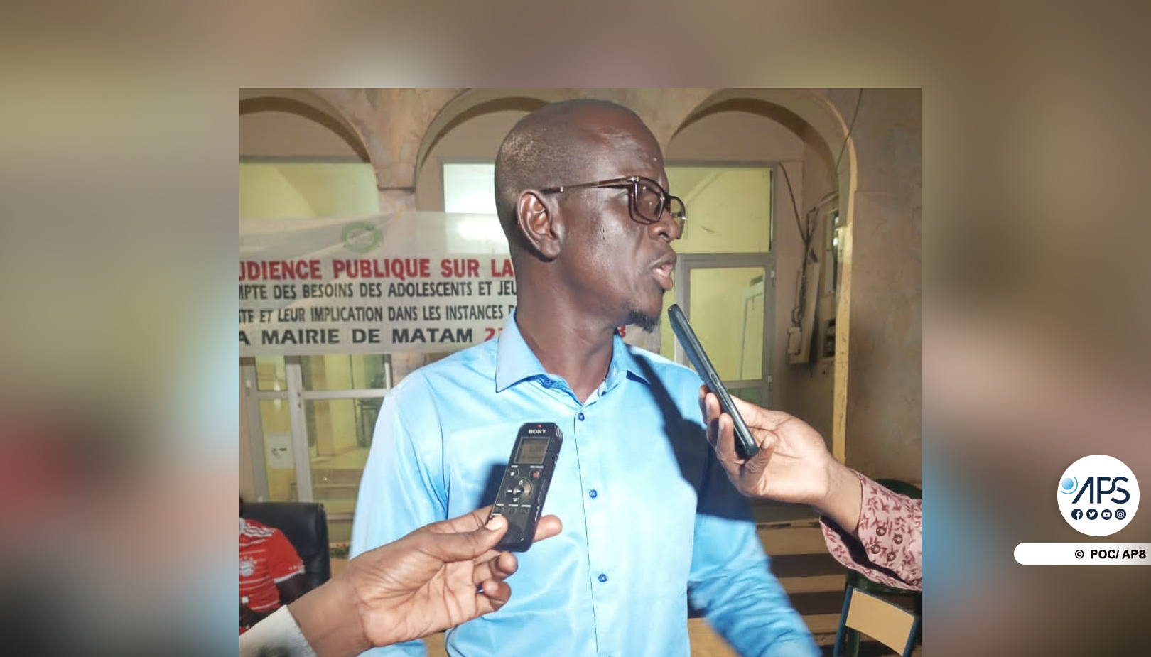 Photo : Le conseil municipal de Matam se mobilise pour la santé de la reproduction des jeunes