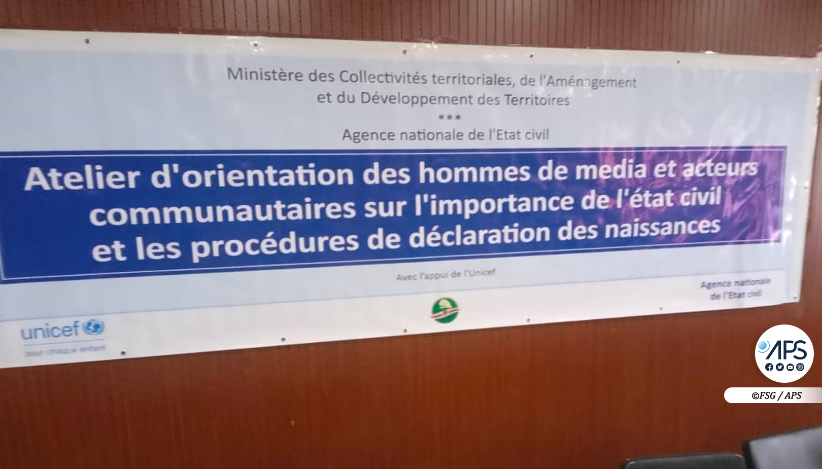 Photo: Le maire de Pikine Nord souligne l’importance primordiale de l’Etat civil