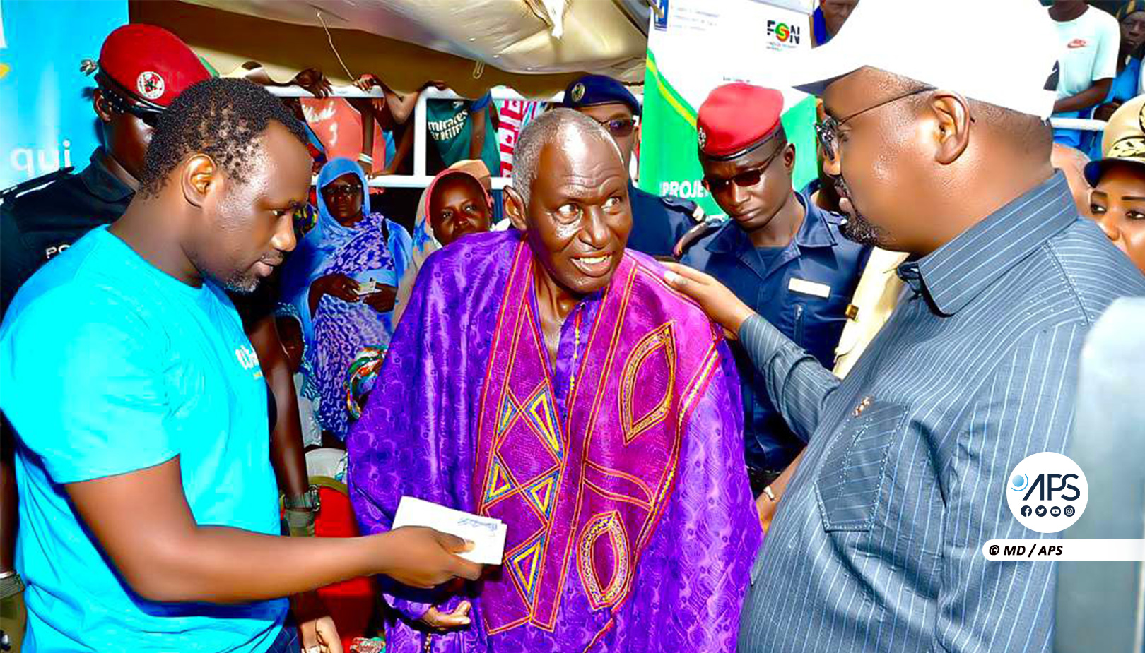 Photo: Sénégal : Lancement officiel des opérations de paiement pour lutter contre l’insécurité alimentaire