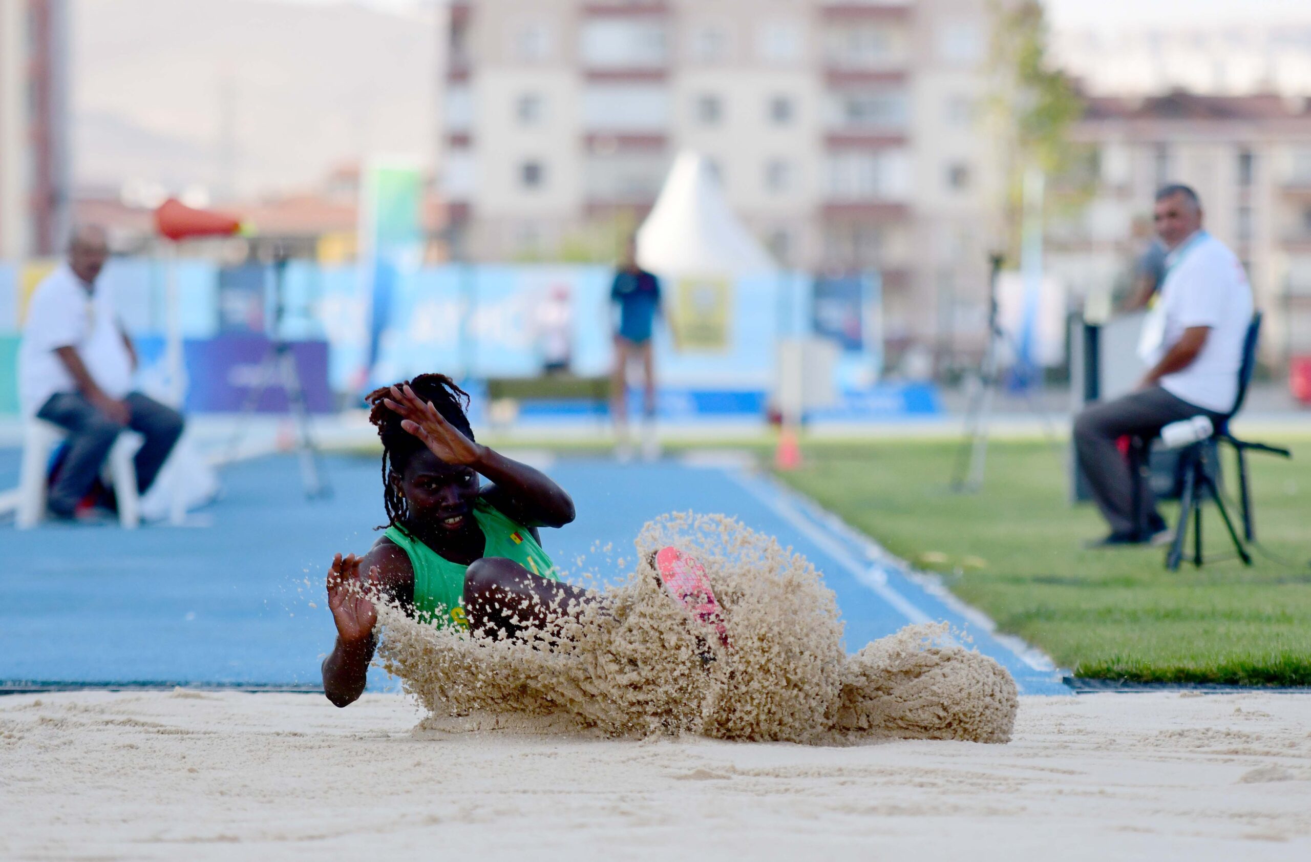 Sangoné Kandji, athlète sénégalaise, éliminée lors des qualifications du triple saut aux Mondiaux d’athlétisme
