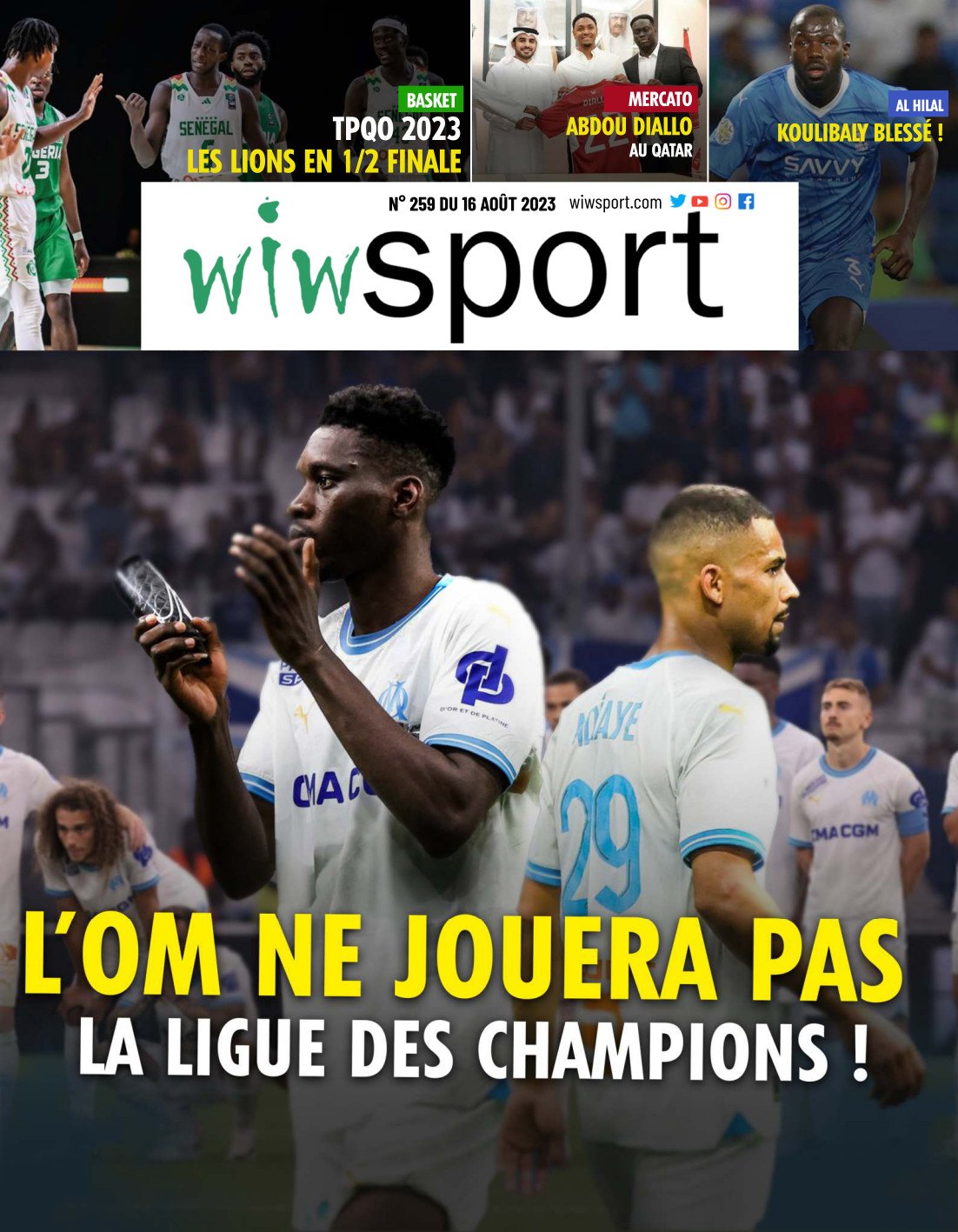 Vidéo : Abdou Diallo rejoint Al-Arabi SC et Koulibaly forfait pour plusieurs semaines, une tempête sur le football sénégalais