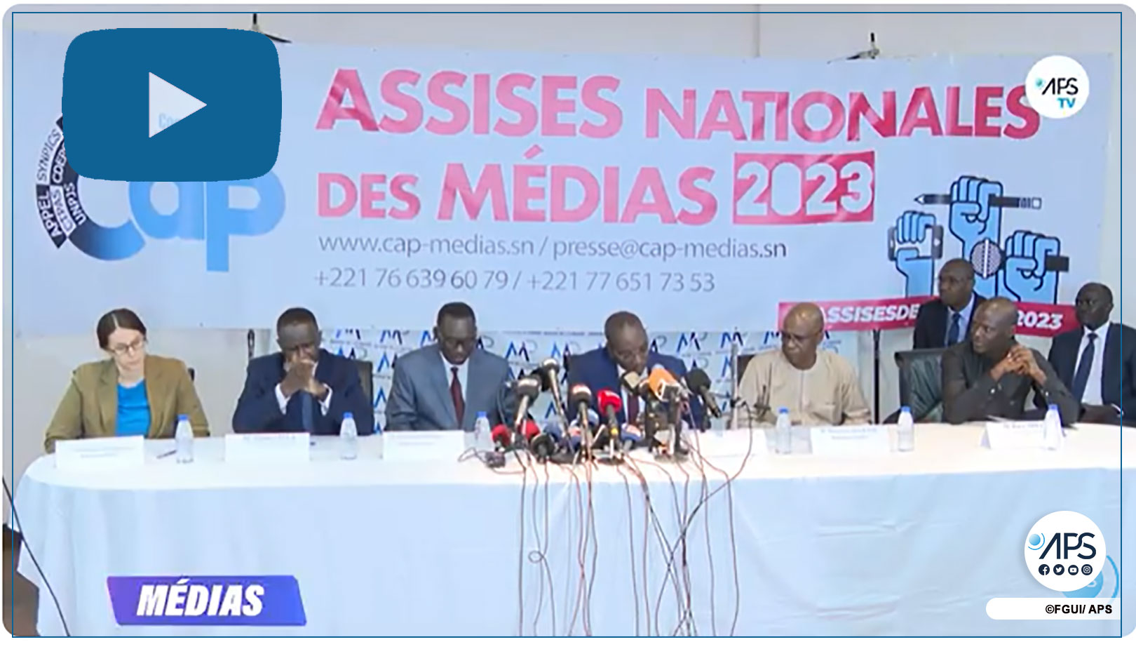 Vidéo : Lancement des assises nationales de la presse sénégalaise