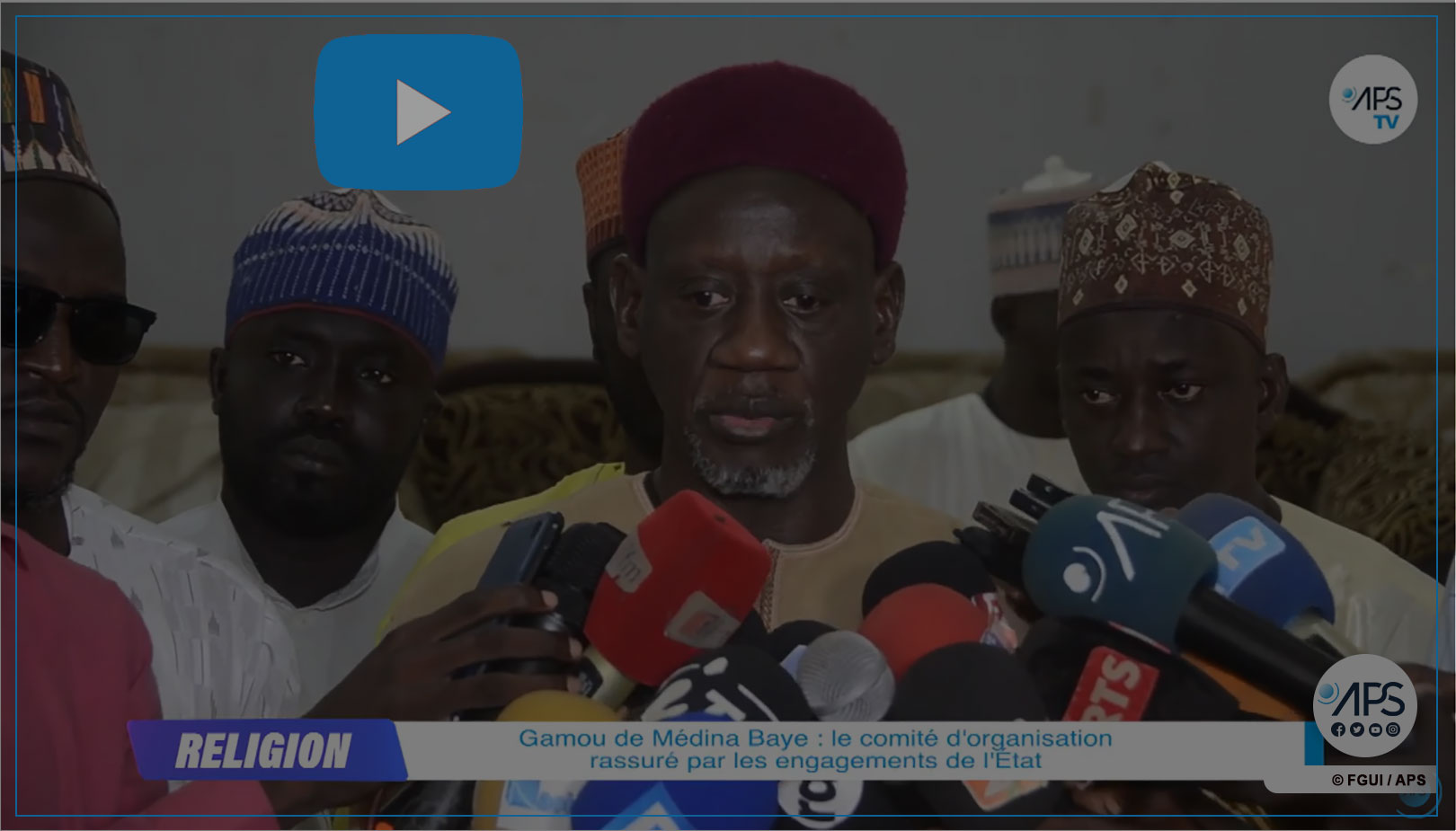 Vidéo: Le comité d’organisation du Gamou de Médina Baye rassuré par les engagements de l’État