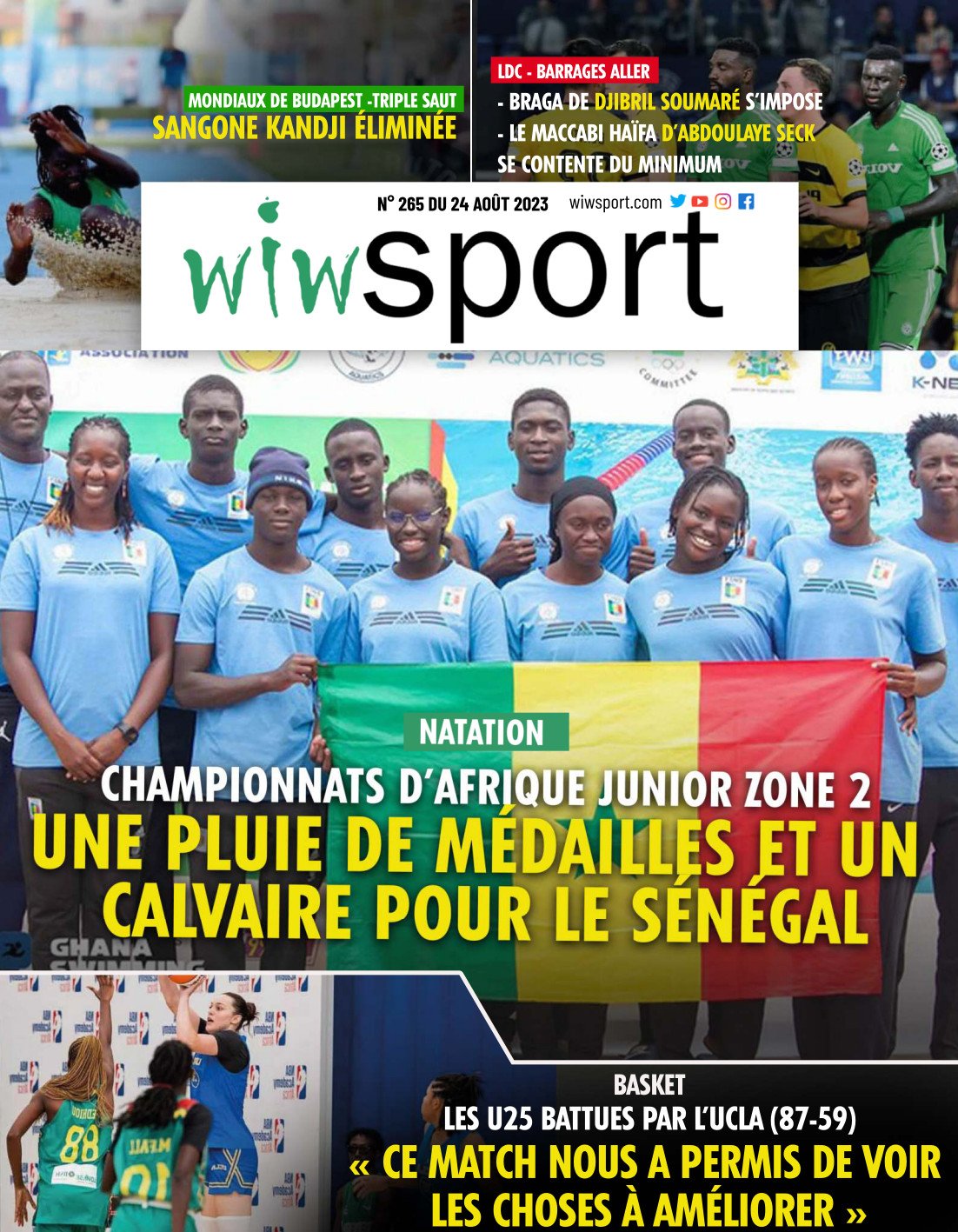 Vidéo : Résumé quotidien de l’actualité sportive au Sénégal par wiwsport