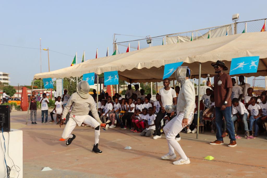 Sénégal – Sport-Fencing Camp : Lion Fencing Academy initie les plus jeunes à l’Escrime