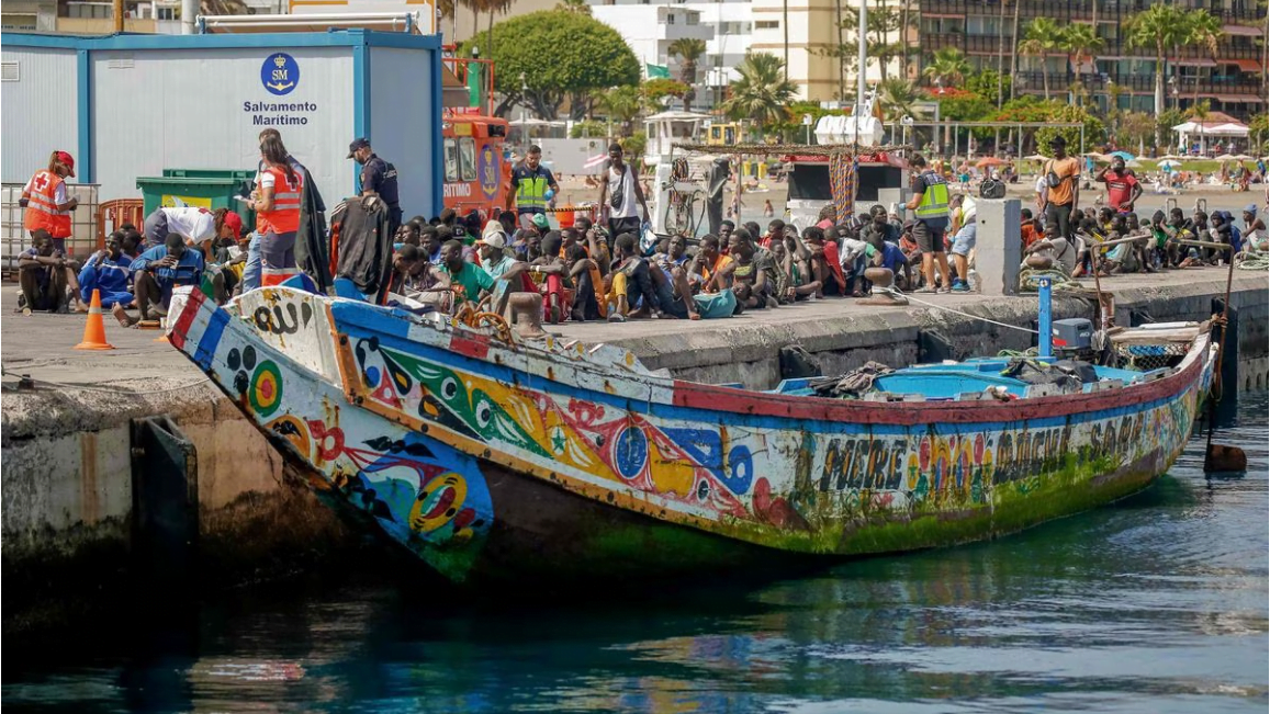 Emigration clandestine : 220 sénégalais débarquent en Espagne