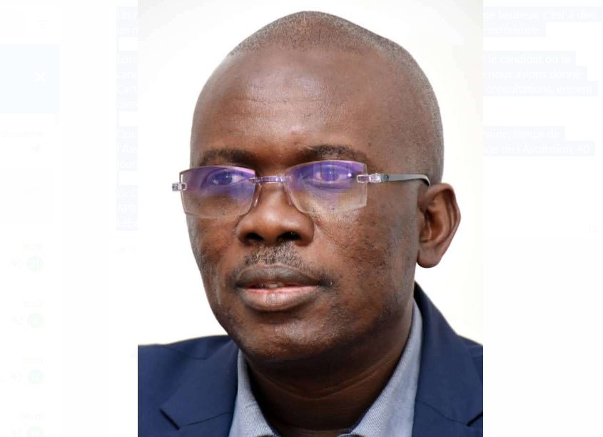 « Icare candidat de Benno Bokk Yakaar ! » (Dr Ousmane CISSE)