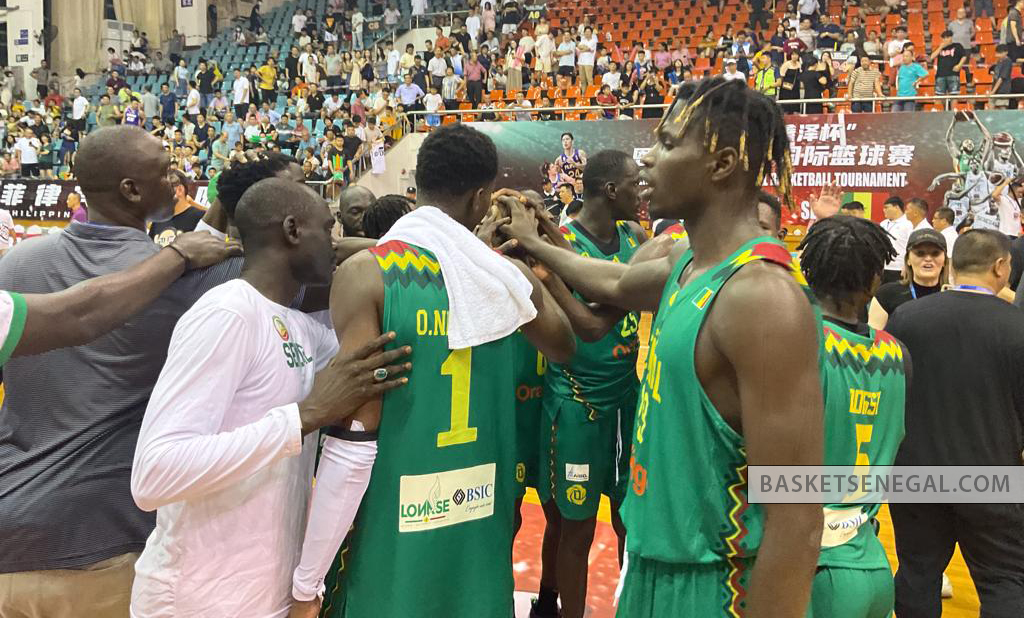 Tournoi International de Chine – Sénégal: Les Lions du Basket s’offrent une 2e victoire !