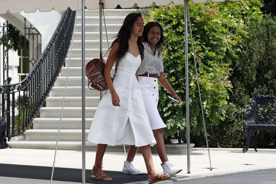  Malia et Sasha : Les filles Obama avec la superstar Drake (photos)