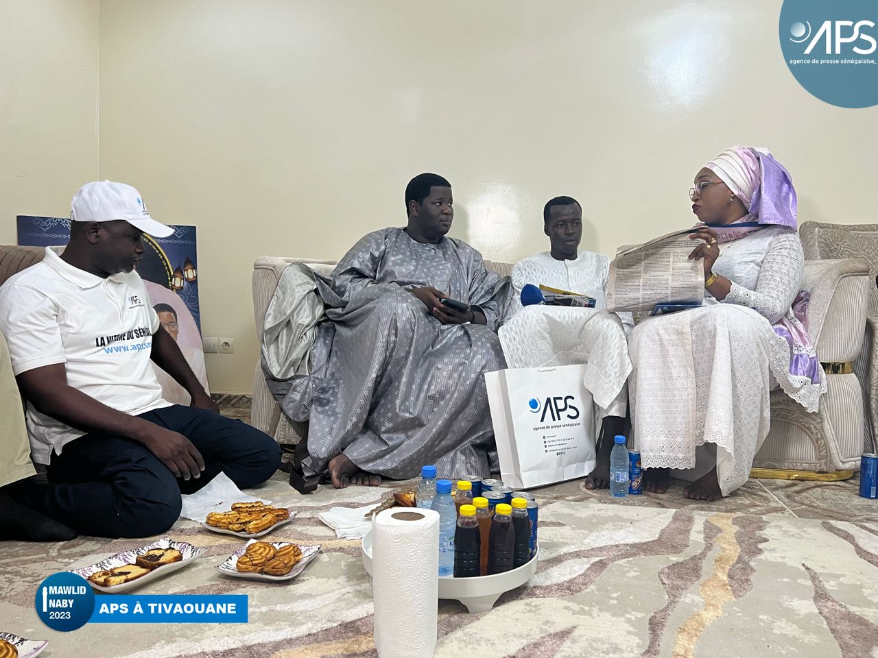 (12) Photos: APS fait un reportage à Tivaoune
