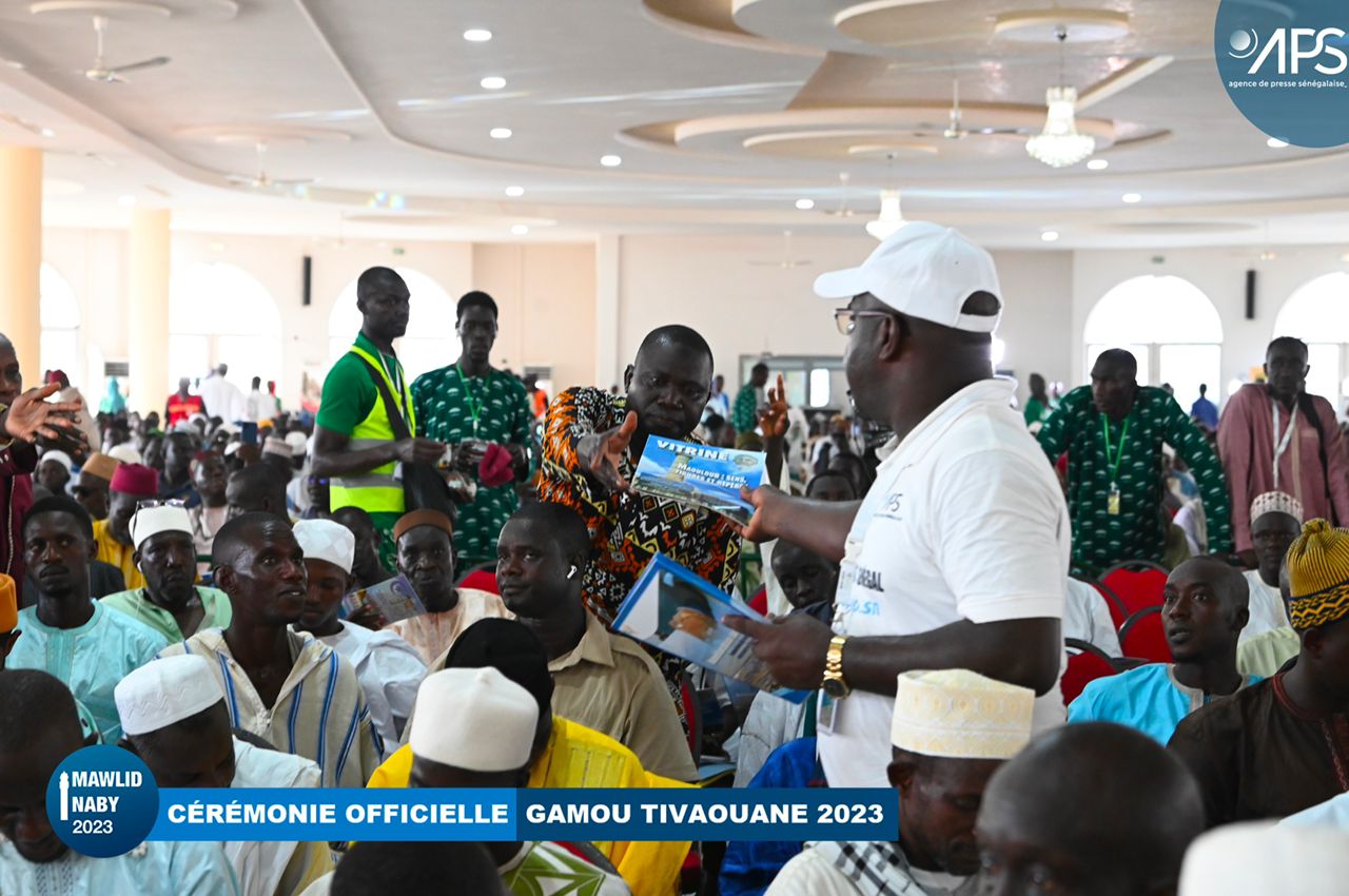 (14) Photos : Cérémonie officielle du Gamou Tivaoune 2023