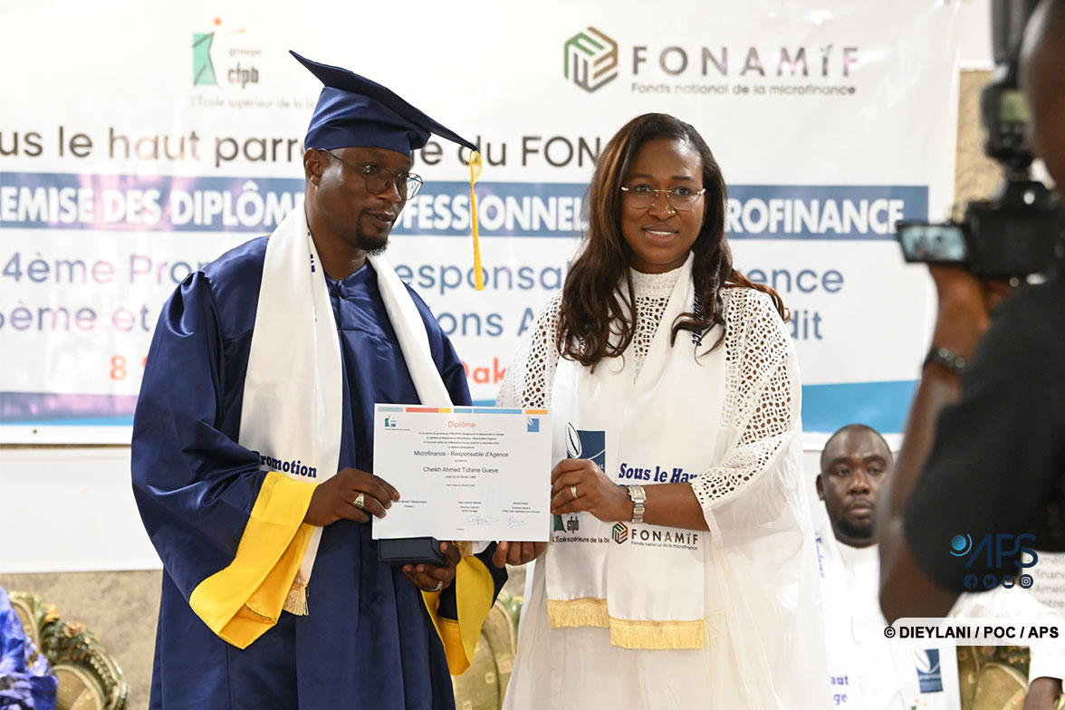 (2) Photos : Formation en microfinance au Sénégal : 59 nouveaux diplômés prêts à contribuer au développement du secteur