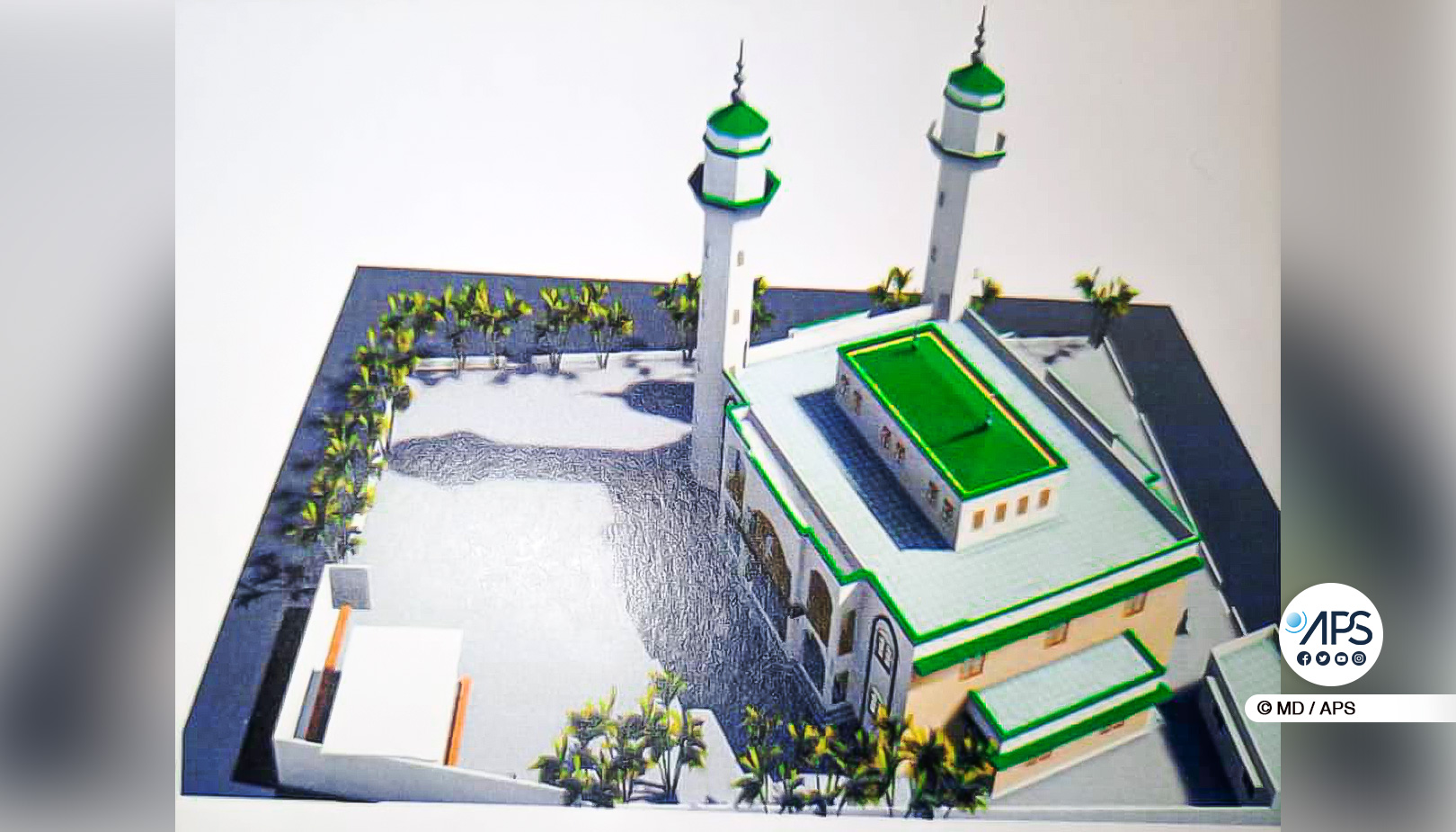 (2) Photos: Lancement d’un projet de complexe islamique et culturel à Podor, parrainé par Cheikh Oumar Foutiyou Tall