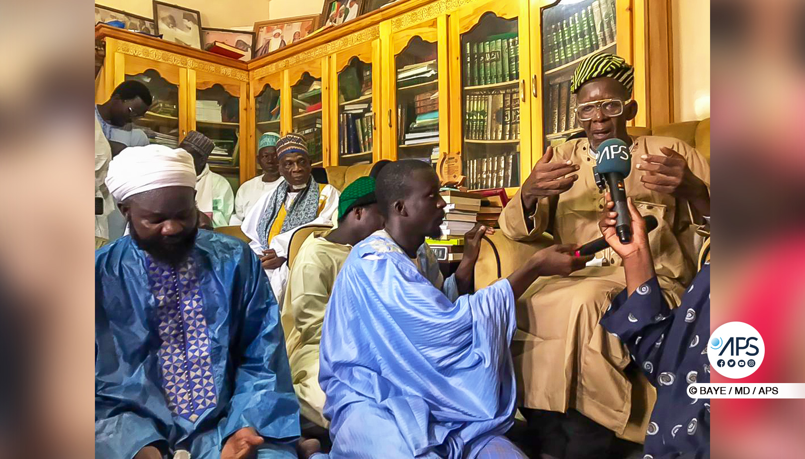 (2) Photos - Serigne Mbaye Thiam, ministre de l