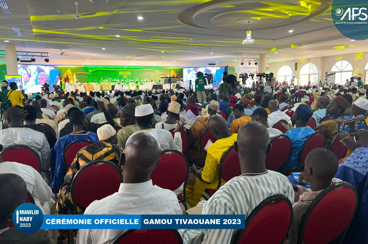 Cérémonie officielle Gamou Tivaoune 2023 en vidéo