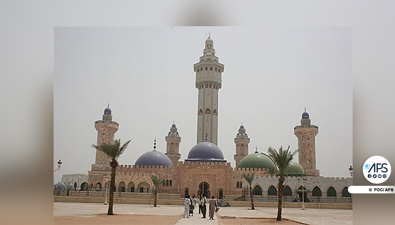 Don majeur de matériel médical à la grande mosquée de Touba par le professeur Daouda Ndiaye avant le grand Magal