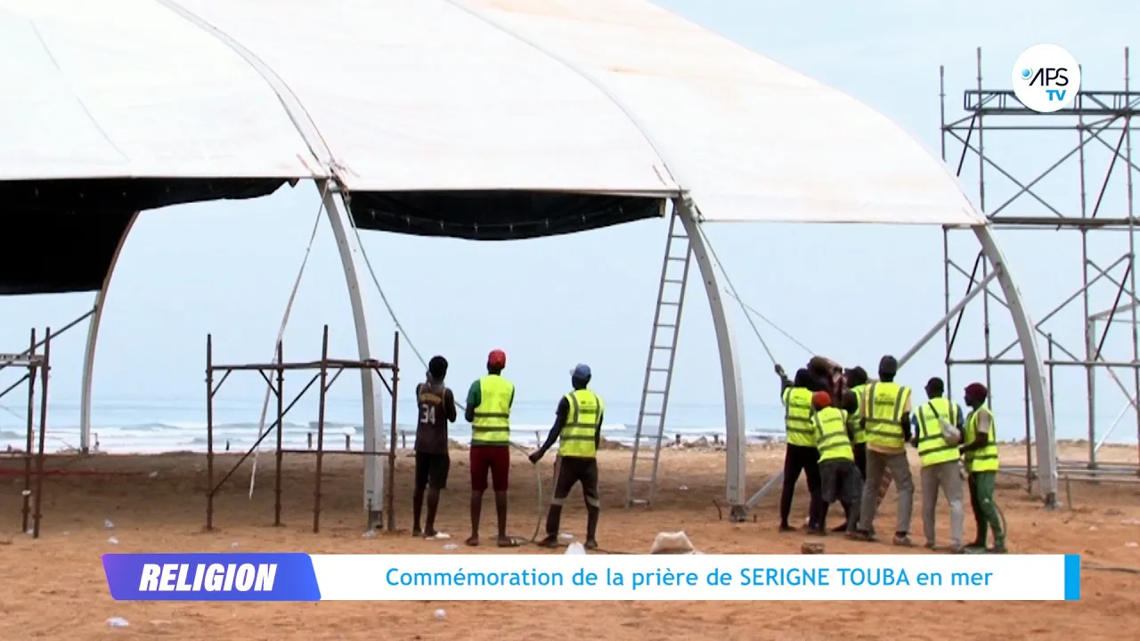 La cérémonie commémorant la prière de Serigne Touba en mer