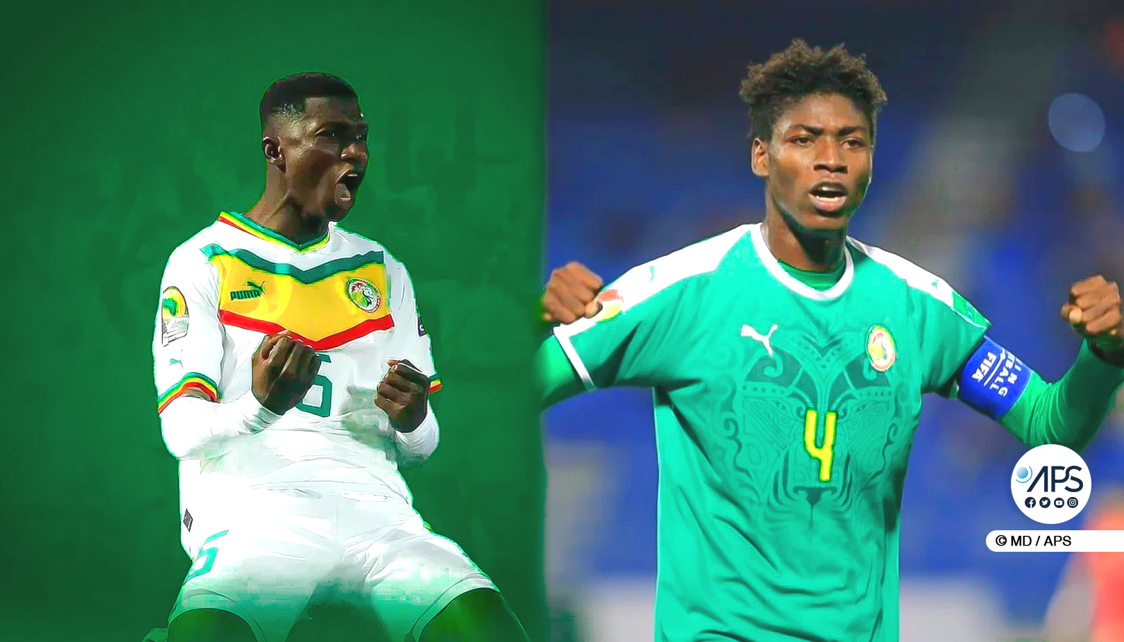 Lamine Camara et Abdoulaye Niakhaté Ndiaye : De la Ligue 2 à la sélection nationale sénégalaise