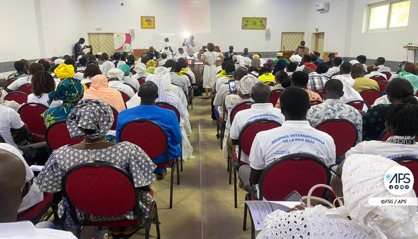 Les jeunes face aux défis sécuritaires pour un Sénégal de paix : la Journée internationale de la paix 2023 à Ziguinchor