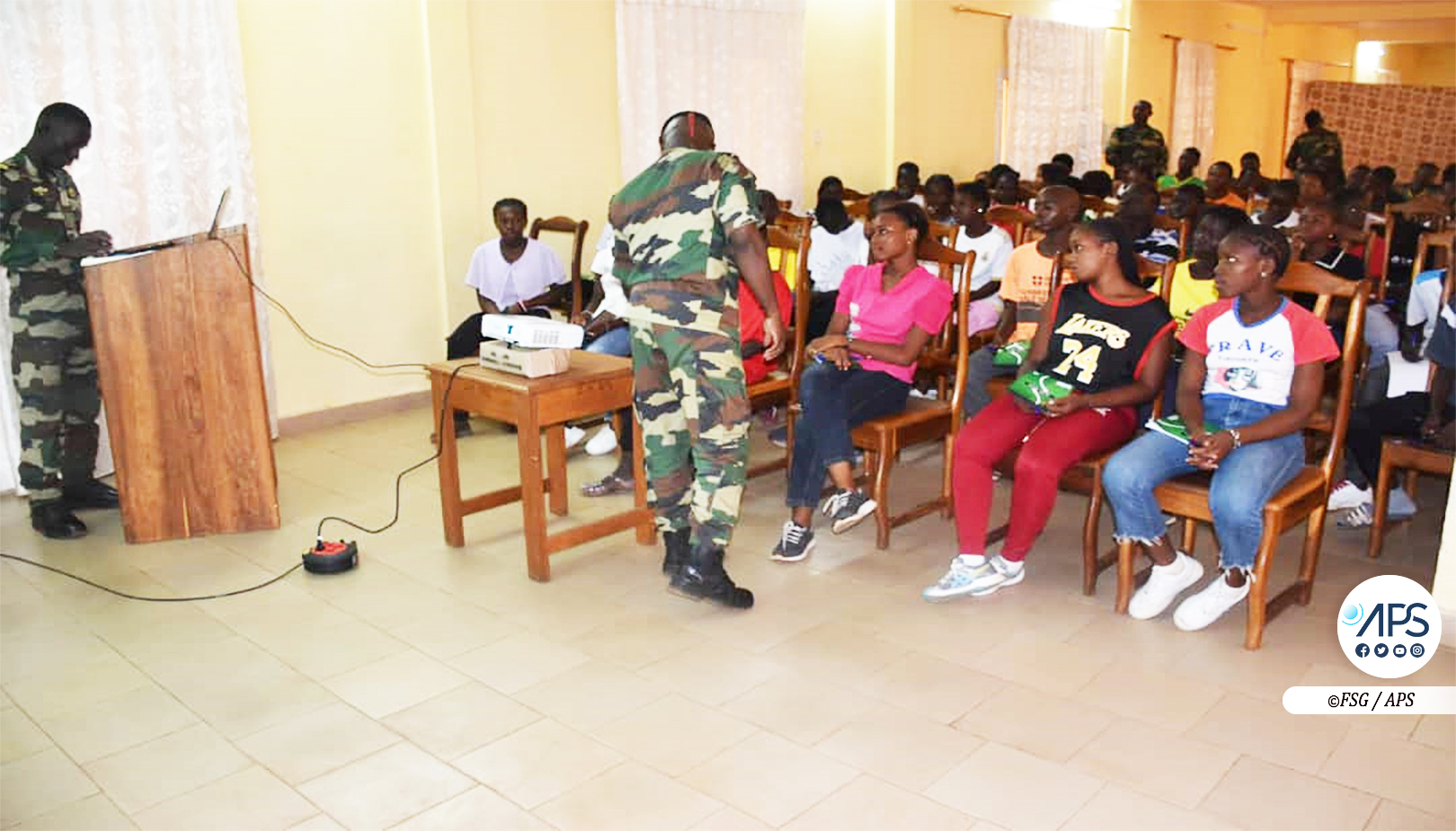 Photo : 81 jeunes intègrent les Camps citoyens au camp militaire de Tambacounda