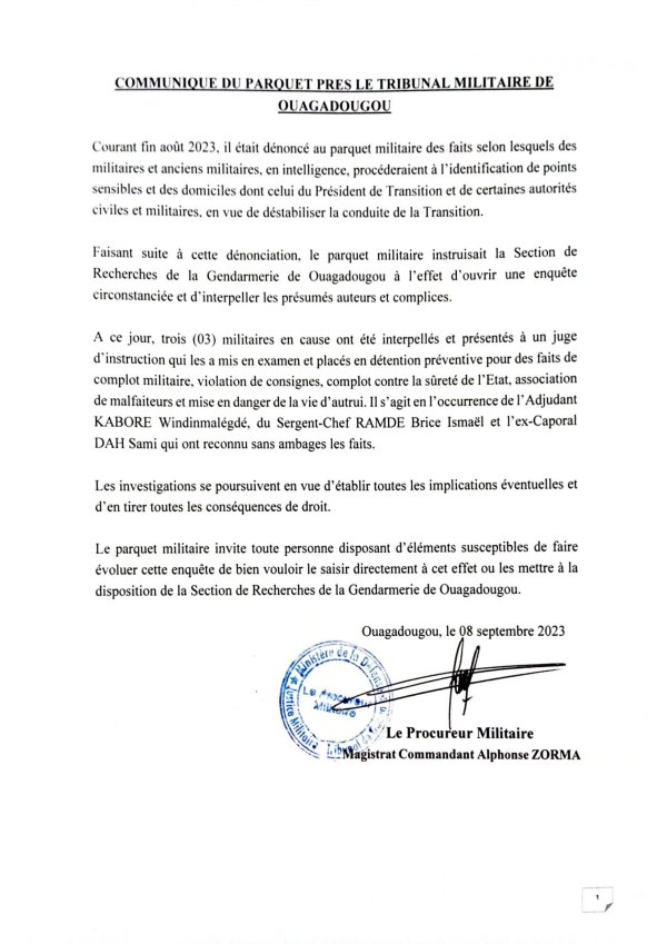 Photo : Arrestation de l