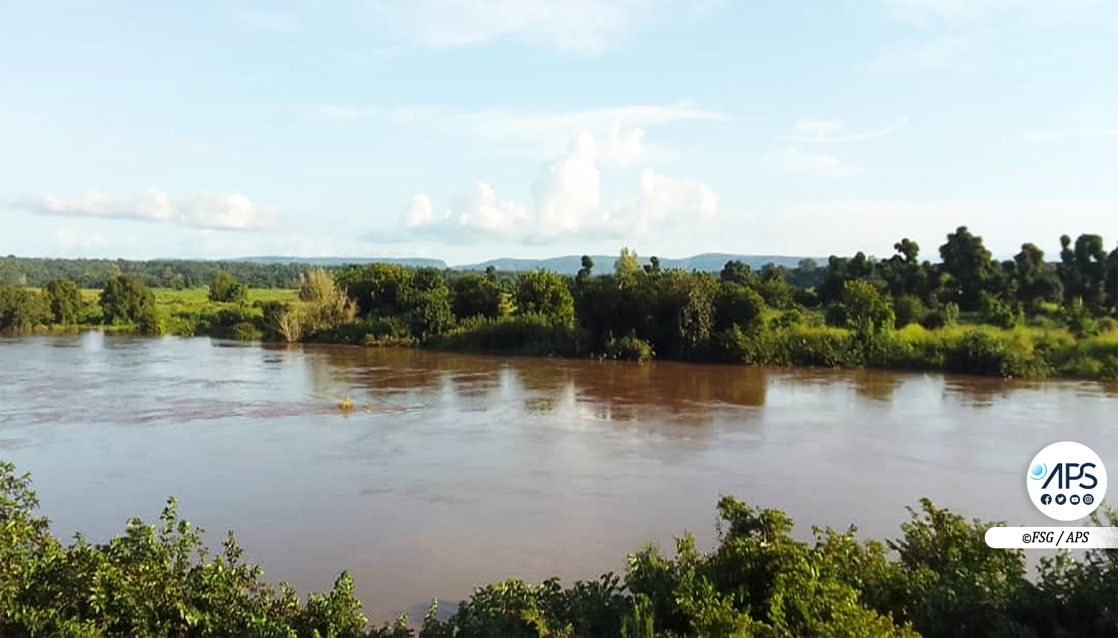 Photo: Inondations à Kédougou : l’isolement de cinq villages suite au débordement du fleuve Gambie