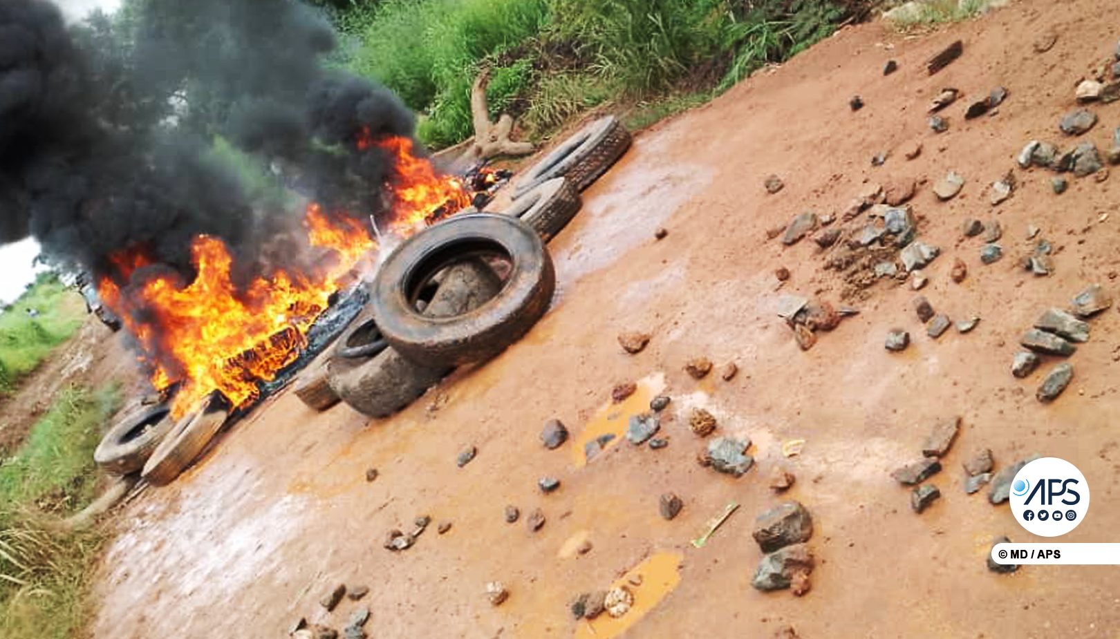 Photo : Quatorze blessés graves lors d