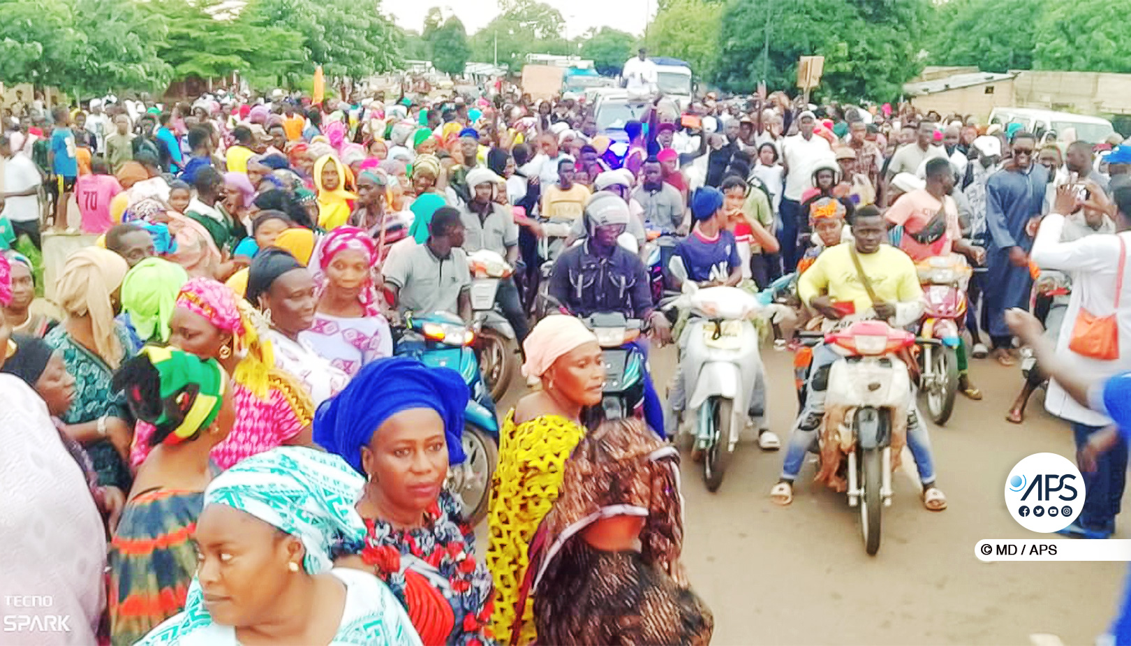 Photo : SAPCO offre un groupe électrogène pour l’éclairage du district sanitaire de Goudomp