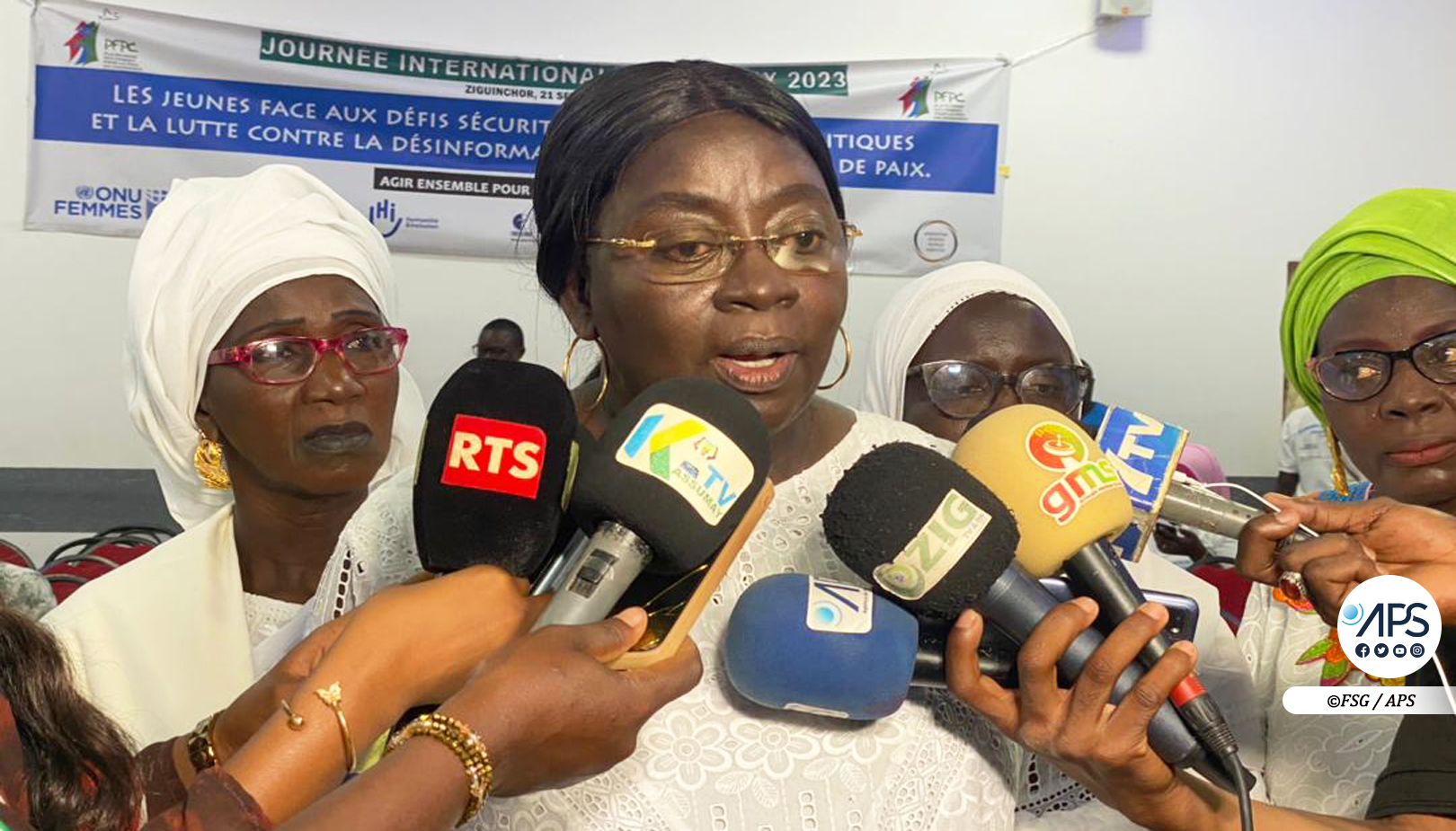 Ziguinchor: Les défis sécuritaires des jeunes à l’occasion de la Journée internationale de la paix